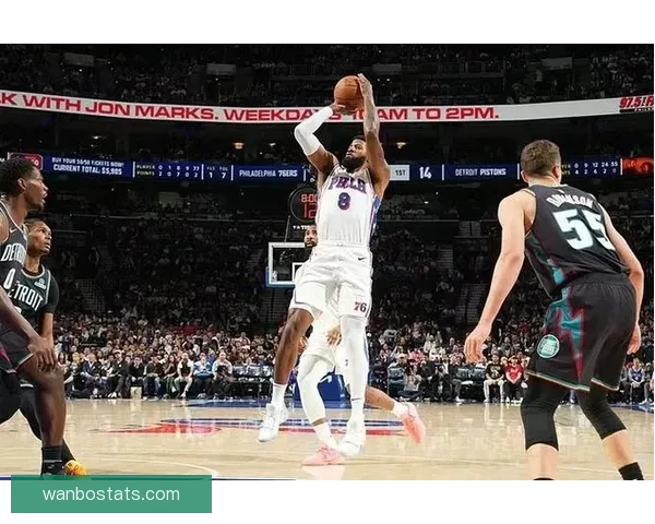 活塞七人得分上双哈里斯19分领衔116-93大胜76人锁定东部第一